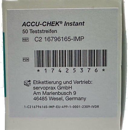 Accu-Chek Instant Test Strips (50 strips)