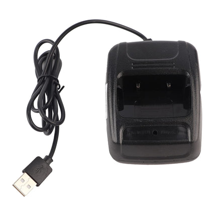 Walkie Talkie Charger Charger for Walkie Talkies Abs Radio Walkie Talkie USB Charging Cradle Station Stand for Bf888S Bf777S Bf666S