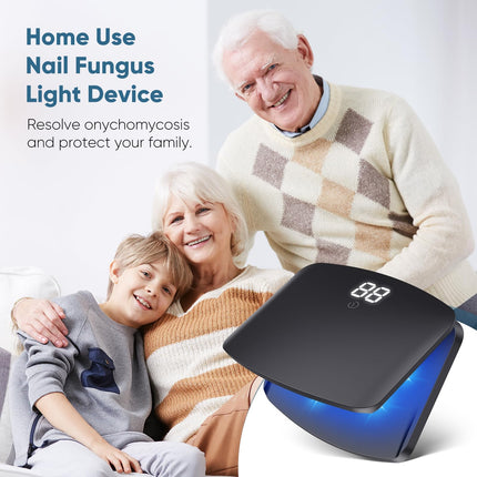 Berrlly nail fungus laser device, upgraded nail fungus laser device, enhanced 910nm infrared + 470nm blue light, height adjustable, can treat multiple nails at once, safe and reliable