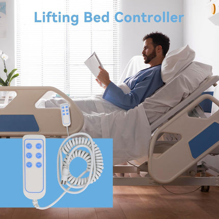 IP66 Power Recliner Controller Remote Control Replacement, Lift Chair Hand Control, 8-pin Lift Bed Control, Electric PVC Lift Chair Hand Control, Lift Chair Remote Control for Manual Hand Control