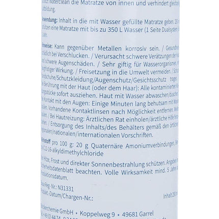 Conditioner for waterbeds, twin pack 2 x 250ml