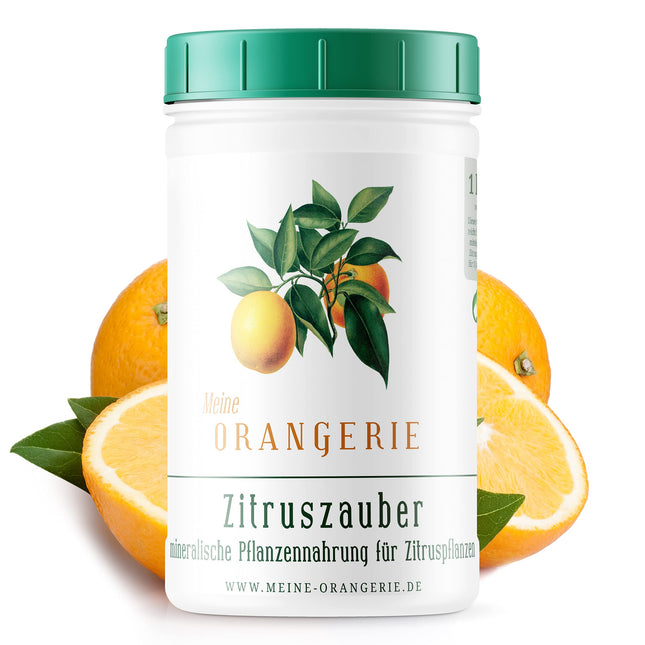 My Orangery Citrus Fertilizer for all Citrus Plants [1kg] - Premium Plant Fertilizer - Professional Citrus Fertilizer for Lemon Trees, Orange Trees, Limes and many more (1000 grams)