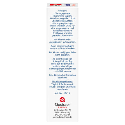 Doppelherz Silica + Collagen - Biotin contributes to the maintenance of normal skin and hair - 30 tablets