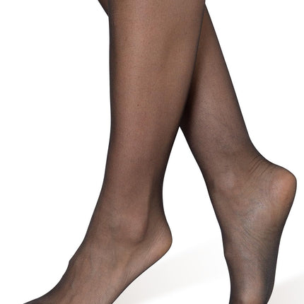 BANANALU patterned open crotch tights 20 Den Intimo Noir 20 Nero L