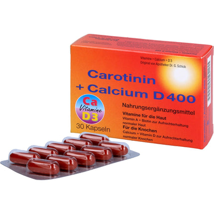 Carotenine+Calcium D400 capsules, 71 g