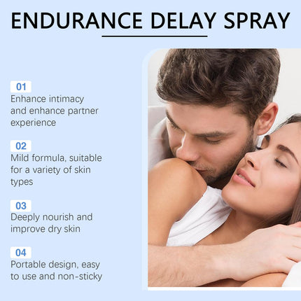 Delay Spray for Men, Extra Strong Sexual Enhancers for Men, Immediate Effect, Delay Spray for Men, Erection Aid for Men, Delay Spray Ideal for Promoting Intimacy in Couples - 6ML