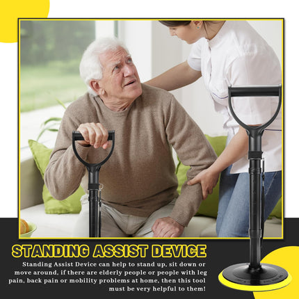 Standing aid Standing aids Height adjustable Standing aid Help getting up from the floor 5 gears 42-52cm Seniors and disabled-friendly accessories for everyday life