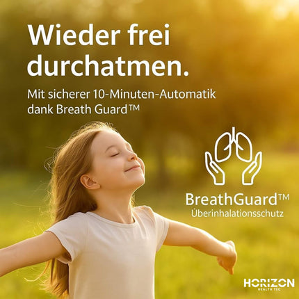 Easy Breath® Plus – BPA-free &amp; laboratory-tested. Whisper-quiet nebulizer for children &amp; adults. Portable, rechargeable, nebulizer inhaler with Smart Fill® – for optimal treatment.