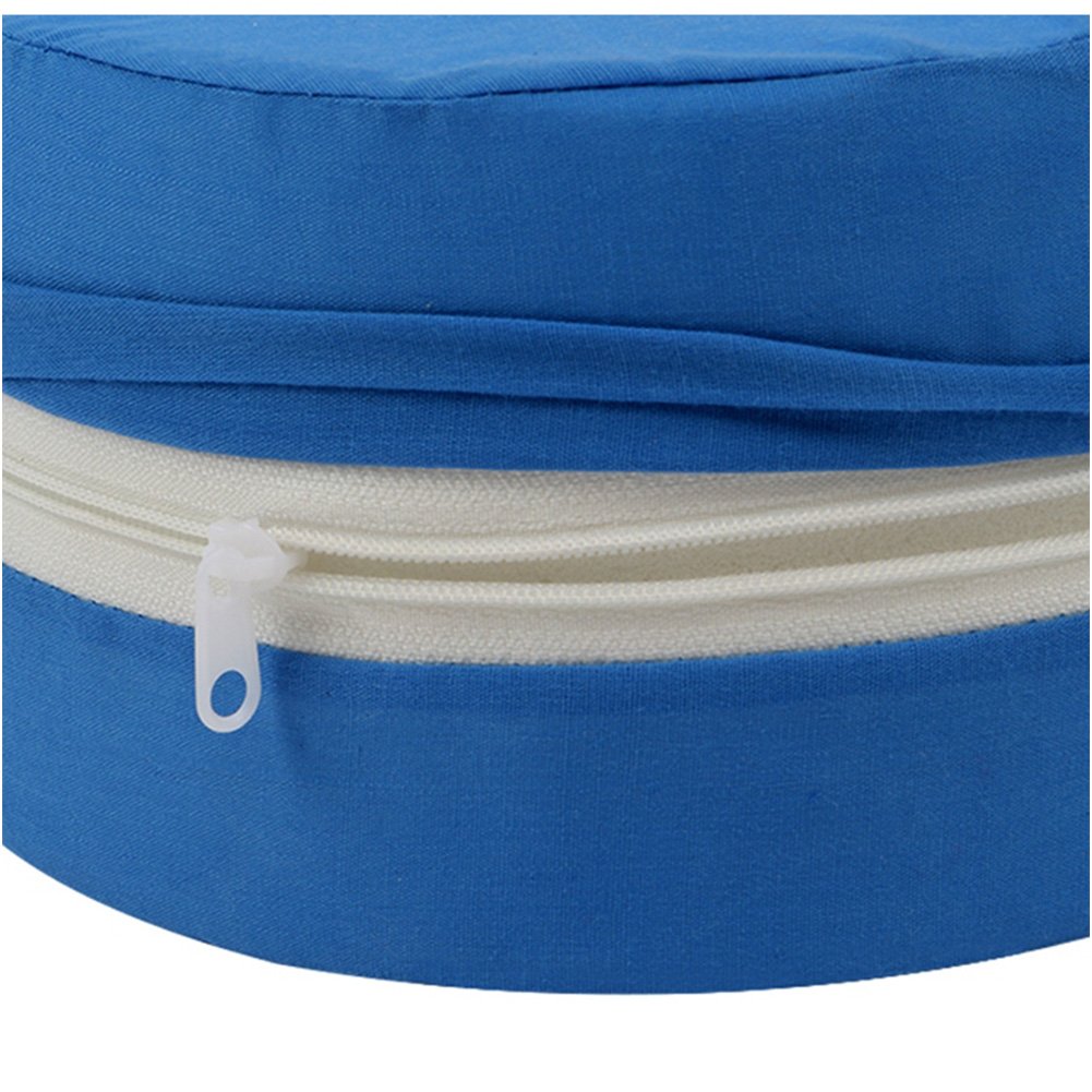 2PCS Fersenschoner Antidekubitus - Ekubitus Fersenschutz Anti Dekubitus Fußkissen Handstütze - Fußstütze Kissen Fersenschoner Fersenschutz,Blue,17X10cm