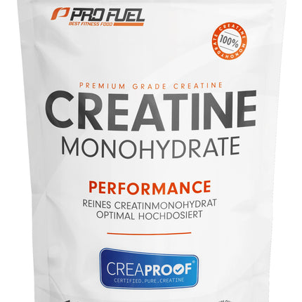 CREAPROOF® Creatine Monohydrate 500g - Creatine monohydrate with the highest purity, confirmed by independent laboratory analyses - Creatine free from heavy metals or contaminants - Premium creatine powder