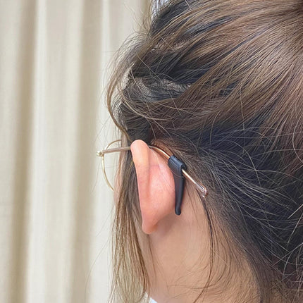 DIAONIAN 12 pieces 6 pairs of glasses holders ear, glasses temples, glasses slip stopper, glasses slip stop, anti-slip glasses temples, glasses holder sports, universal, for glasses, sunglasses, reading glasses