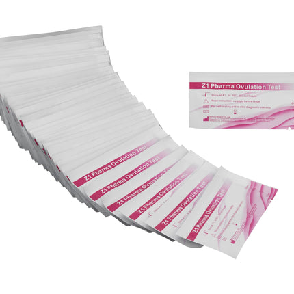 50x Z1 Pharma® Ovulation Test - Sensitivity: 10mIU/ml