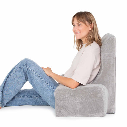 MKS. Memory foam armchair relieves back pain, improves seating posture, and provides ultimate comfort—perfect for relaxing in bed, reading, and sitting.…
