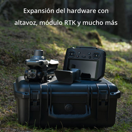 DJI Mavic 3T Worry-Free Basic Combo - Camera drone with 640×512 thermal imaging camera, 1/2″ CMOS wide-angle camera, 56x hybrid zoom, 39 min flight time, centimeter-precise positioning, C2