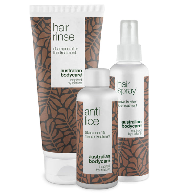 Head Lice Kit with Tea Tree Oil - Ultimate solution against lice and nit infestation with hair conditioner, hairspray and anti-lice treatment - Suitable for all hair types