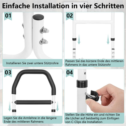 IPEB Elderly Sitting Aid Stand Bed, Standing Aid for Seniors from Sofa, Elderly Standing Aid for Seniors Height Adjustable, Chair Stand Assist for Elderly, Standing Aid from Sofa, Bed, Toilet, Walking