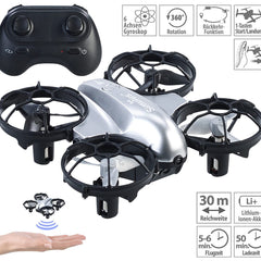 Simulus children's drone: mini quadcopter, remote control, gesture control, obstacle sensors (drone for children, remote-controlled toy, remote controls)