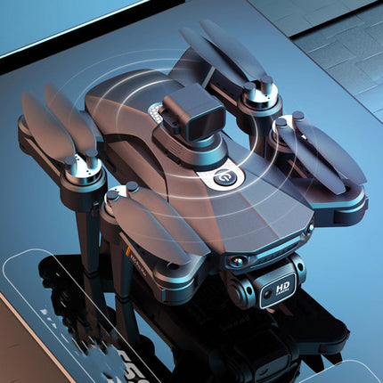 Foldable Drone RC Quadcopter with 8K Dual Camera, 5G Wi-Fi Transmission, Obstacle Avoidance, Optical Flow Positioning, Hovering, Black