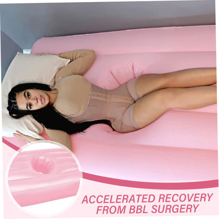 Dorccsi BBL bed, wear-resistant elastic PVC BBL chair, leak-proof chair with hole, portable bed after surgery for sleeping, Brazilian buttock lift, postnatal recovery,