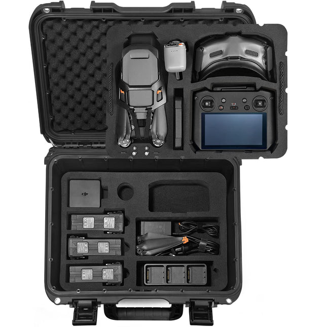 LEKUFEE Waterproof Carrying Case for DJI Mavic 3 Pro/Mavic 3 Classic/DJI Mavic 3/Cinema/Combo/DJI RC Pro/DJI RC/RC N1/Goggles 2/Integra/DJI RC Motion 2 and Accessories (Protective Case Only)