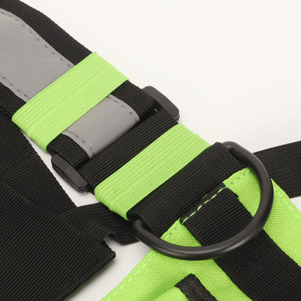 Universal Hands Radio Front Pocket, Walkie Talkies Radio Chest Strap with Adjustable Shoulder Straps for Survival, Hiking, Cycling, Work, Camping (Green)