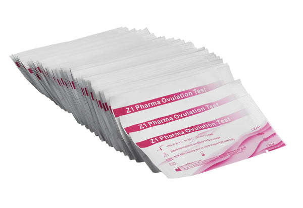 50x Z1 Pharma® Ovulation Test - Sensitivity: 10mIU/ml