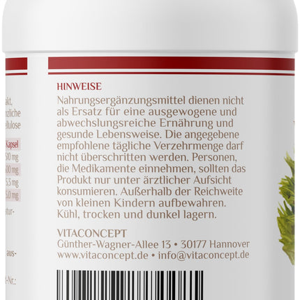 Resveratrol I The comparison winner* I 500 mg trans-resveratrol per capsule I 90 capsules (3 months) from Japanese knotweed I laboratory-tested I vegan I high-dose I Vitaconcept