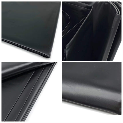 eXODA sex sheet waterproof bed sheet bed linen black 200x230 cm no latex from