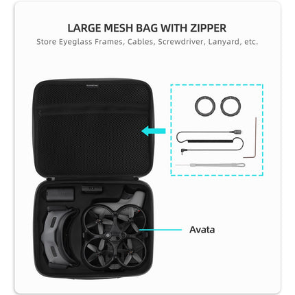Honbobo Carrying Case/Storage Bag Compatible with DJI Avata, AVATA Drone Bag Goggles 2 Bag FPV Goggles V2 Bag Motion Controller Bag (for DJI Pro-View Combo)
