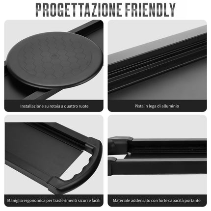 EASACE Slide Transfer Board, Portable Transfer Board, 150 kg Weight Capacity, Thickened Transfer Board for Elderly Patients, Patient Sliding Aid for Patients, Seniors and Disabled