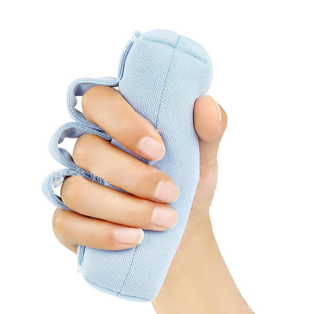 2 Pack Palm Grip Hand Contracture Pillow for Paralyzed Elderly Patients, Finger Contracture Grip Pillow, Sweat-Resistant, Washable Finger Splinter Palm Pillow