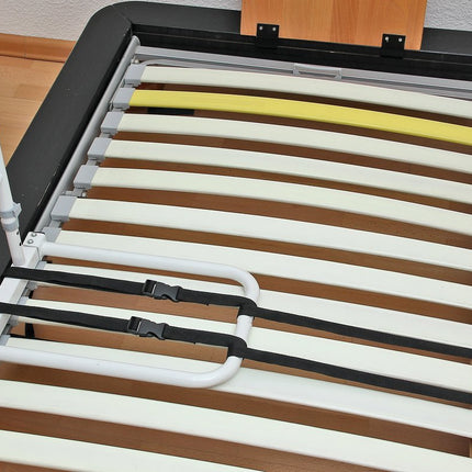 Alberts 140496 Bed Riser | Handle: Steel, white plastic-coated, Ø21 mm | Plate: Plastic, white, 330 x 560 x 620 mm
