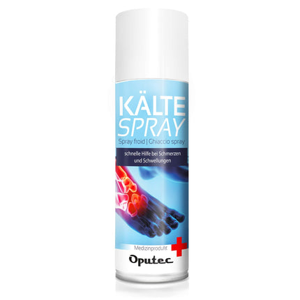 3 x 400ml Oputec Cold Spray Ice Spray Sport: First aid spray for sports injuries, pain and swelling (Classic) - Medical cooling spray for every first aid kit