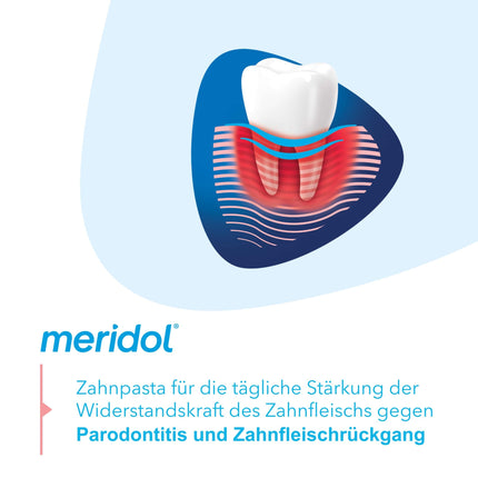 meridol Toothpaste Parodont Expert 75 ml - Toothpaste has an antibacterial effect and supports the natural healing process of the gums