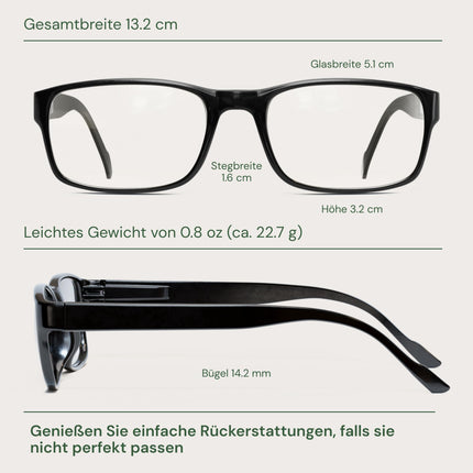 Gaoye 5 pack reading glasses men/women with blue light filter glasses reading aid for women men