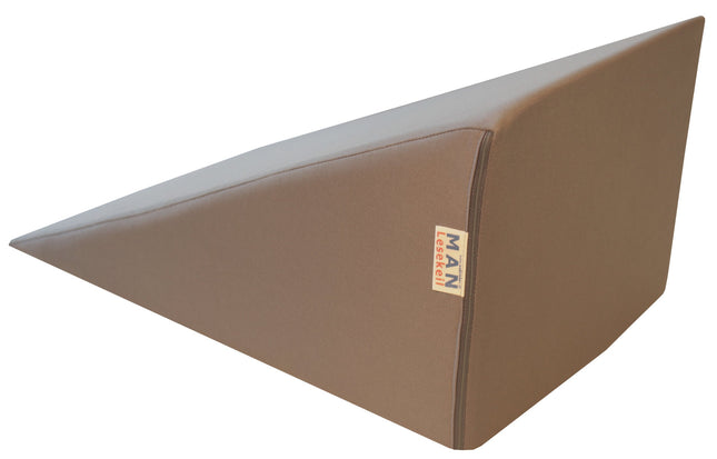 nudist reading wedge MAN170-45x30x height 24 cm cover color slate gray