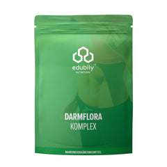 edubily nutrition® intestinal flora complex - resistant dextrin with biotin &amp; 7 bacterial cultures. L. plantarum, L. reuteri, S. thermophilus, B. lactis, B. longum, B. infantis &amp; B. adolescentis - 250g