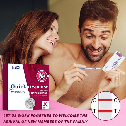 30 Pregnancy Test Early Test 10 miu/ml, Pregnancy test, Sensitive and Fast Test, Early Pregnancy Test Ultra Early Test Pregnancy Strips
