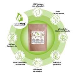 GreatVita Organic Psyllium Husks, 99% Pure, 500g Indian Psyllium Husks, High in Fiber, Powder