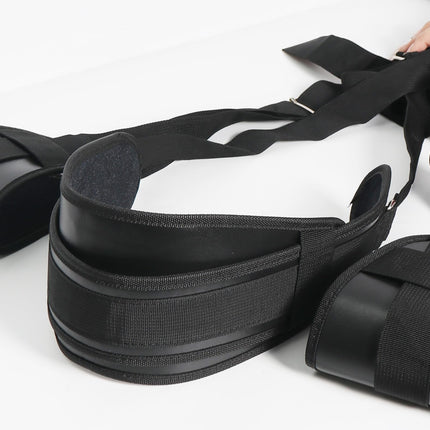 Hallowa Leather Door Love Swing Sex Swing with Seat - New Leather Upholstery Thick Fluff, Straps, Sex Door Love Slings Bondage Restraints for Adult Toys, Holds up to 180KG (Upgrade Version)