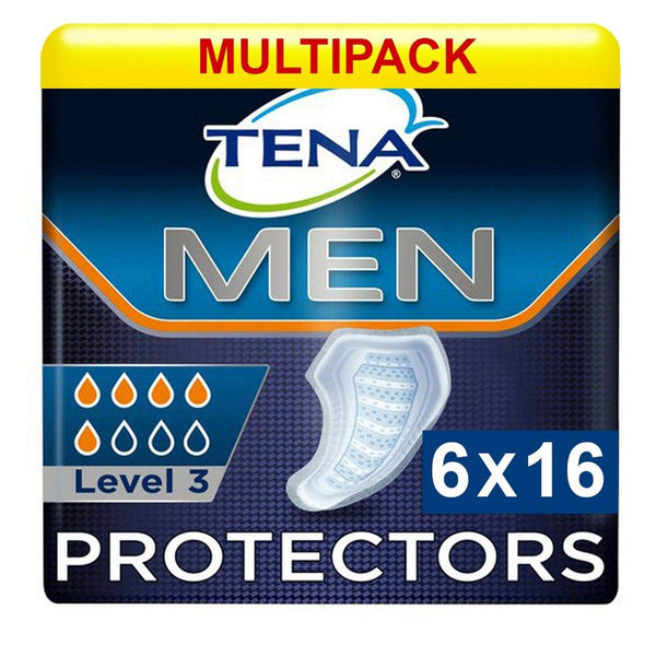 Tena Men Level 3 - discreet pad - for moderate incontinence - 27.5 x 23 cm - 96 pieces
