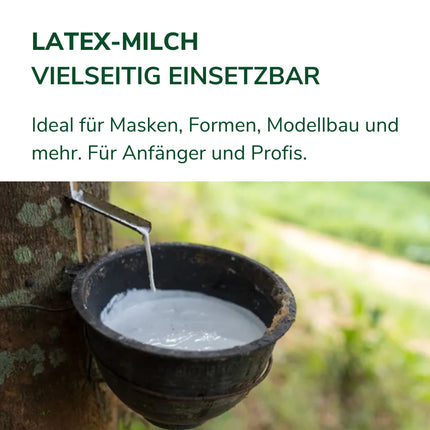 Natursache Latex Milk, 1l bottle, liquid latex suitable for Halloween make-up