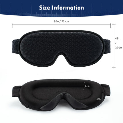 Aosun 3D sleep mask for side sleepers, 123456789