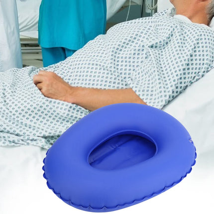 Bedpan for the elderly Inflatable bedpan with hand pump for tortuosity for elderly bedridden PU material for patients with fracture