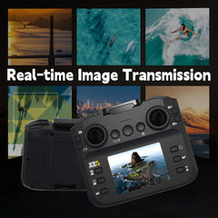 Toladrone TD12LCD Drone with Camera Drone with LCD Screen Remote Control Brushless Motor Drone Optical Flow Positioning Drones for Kids RC Quadcopter for Adults