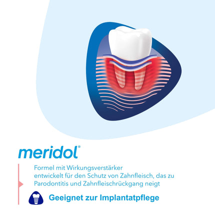 meridol Toothpaste Parodont Expert 75 ml - Toothpaste has an antibacterial effect and supports the natural healing process of the gums