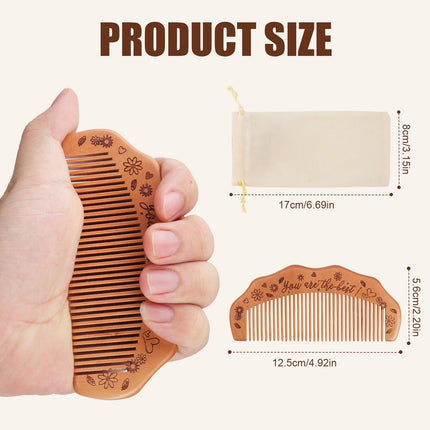 Birth comb against labor pains, wooden birth comb with affirmation, labor gifts for women, labor comb, birth comb, labor and delivery equipment for expectant mothers
