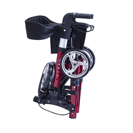 Antar AT51006R Aluminium Foldable Rollator, red, 8000 g