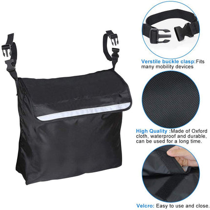 Wheelchair storage bag, multifunctional, wheelchair bag, wheelchair bag, wheelchair bag, multifunctional, for wheelchairs