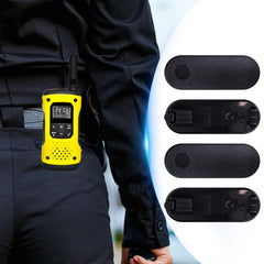 4 Pack Walkie Talkie Belt Clip, Belt Clip Replacement Portable Belt Clamp Compatible with Motorola, Radio Belt Clip for T92 T80 T80ex 480 T600 H20 TLKR T60 T80E